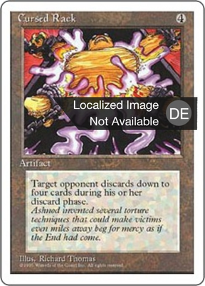 Magic: The Gathering - Verfluchte Streckbank - Fourth Edition