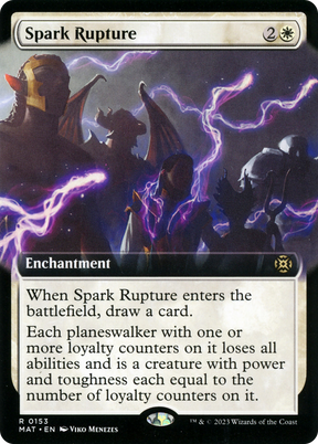 Magic: The Gathering - Spark Rupture Foil - March of the Machine: The Aftermath