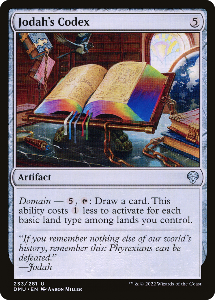 Magic: The Gathering - Jodah's Codex Foil - Dominaria United
