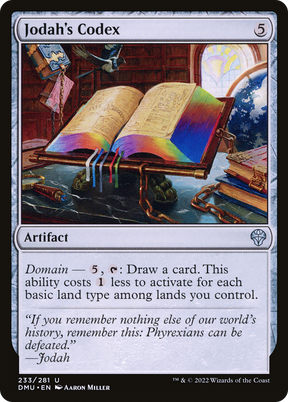Magic: The Gathering - Jodah's Codex - Dominaria United