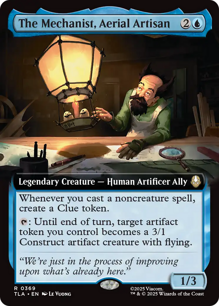 Magic: The Gathering - The Mechanist, Aerial Artisan - Avatar: The Last Airbender