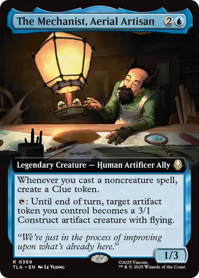 Magic: The Gathering - The Mechanist, Aerial Artisan Foil - Avatar: The Last Airbender