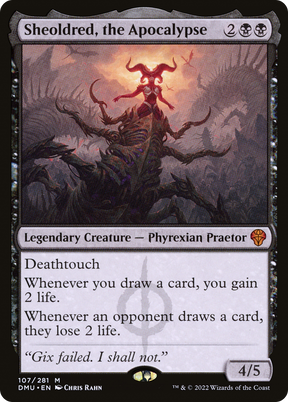 Magic: The Gathering - Sheoldred, the Apocalypse Foil - Dominaria United