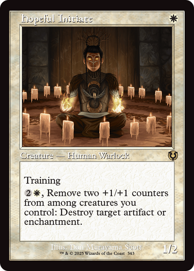 Magic: The Gathering - Hopeful Initiate - Innistrad Remastered