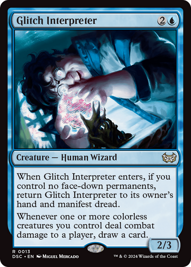 Magic: The Gathering - Glitch Interpreter - Duskmourn: House of Horror Commander