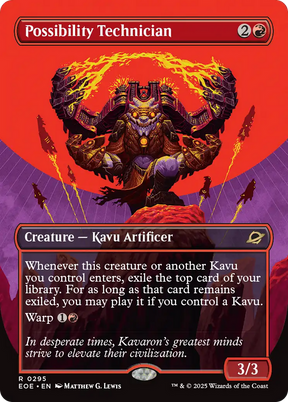 Magic: The Gathering - Possibility Technician Foil - Edge of Eternities