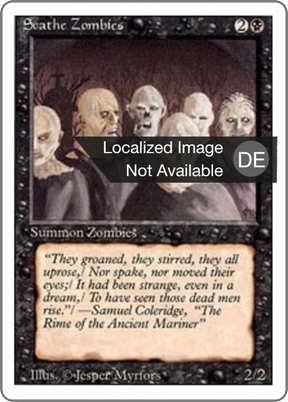 Magic: The Gathering - Seelenlose Zombies - Revised Edition
