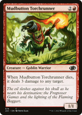 Magic: The Gathering - Mudbutton Torchrunner - Jumpstart 2022