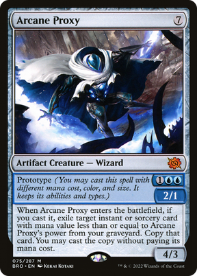 Magic: The Gathering - Arcane Proxy Foil - The Brothers' War