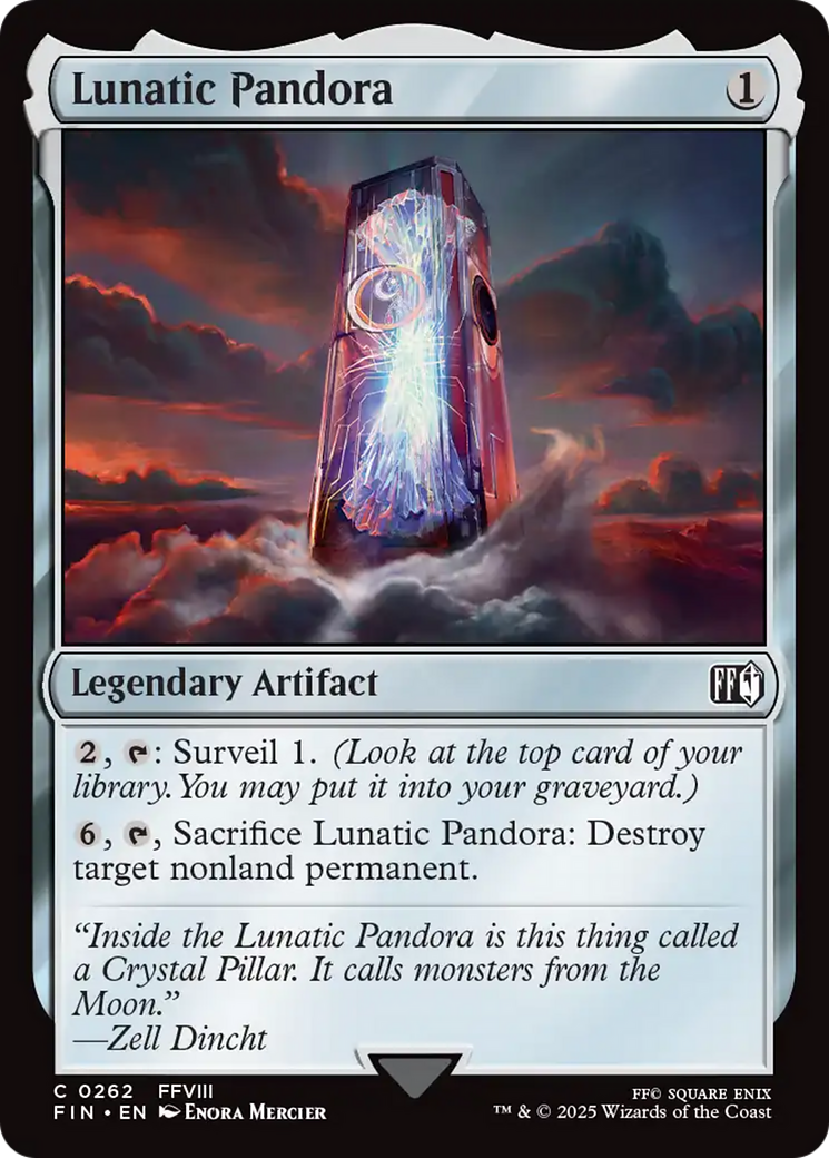 Magic: The Gathering - Lunatic Pandora Foil - Final Fantasy