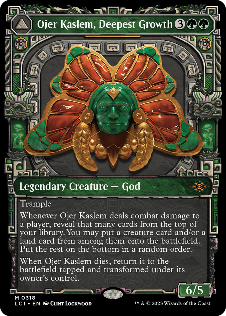 Magic: The Gathering - Ojer Kaslem, Deepest Growth // Temple of Cultivation - The Lost Caverns of Ixalan