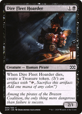 Magic: The Gathering - Dire Fleet Hoarder Foil - Double Masters