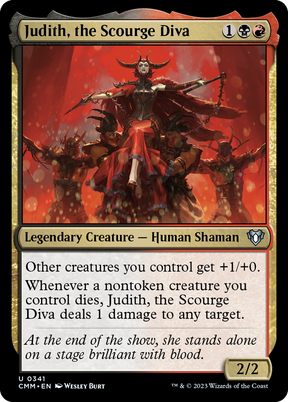 Magic: The Gathering - Judith, the Scourge Diva - Commander Masters