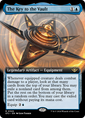 Magic: The Gathering - The Key to the Vault Foil - Outlaws of Thunder Junction