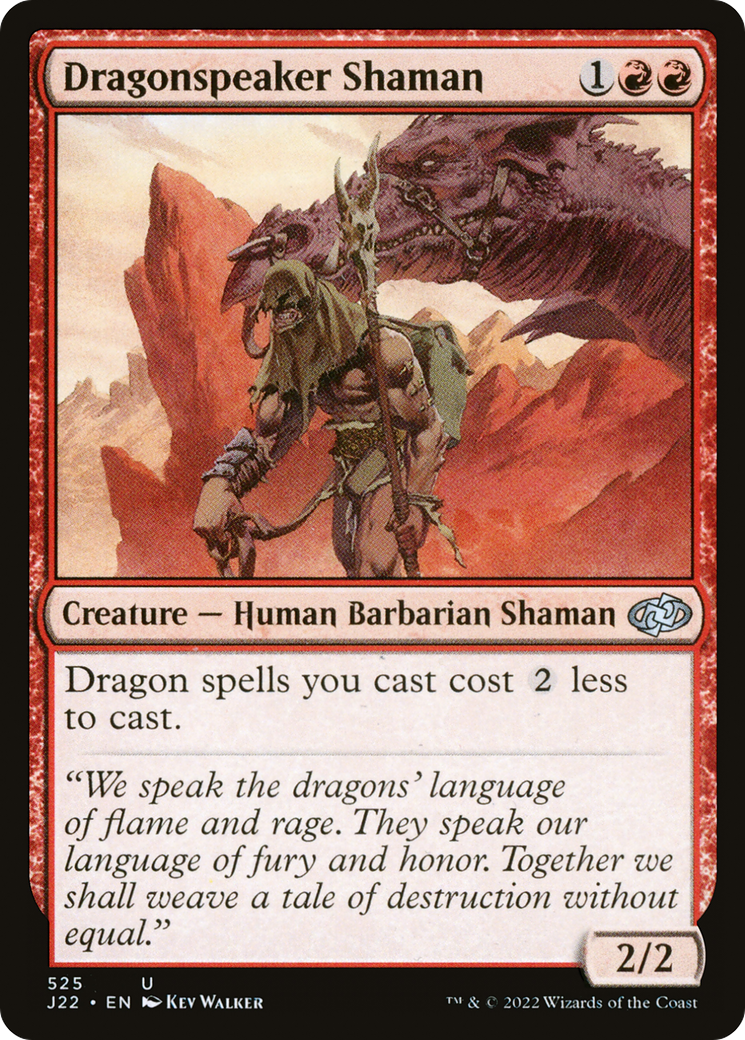 Magic: The Gathering - Dragonspeaker Shaman - Jumpstart 2022