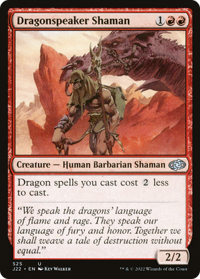 Magic: The Gathering - Dragonspeaker Shaman - Jumpstart 2022