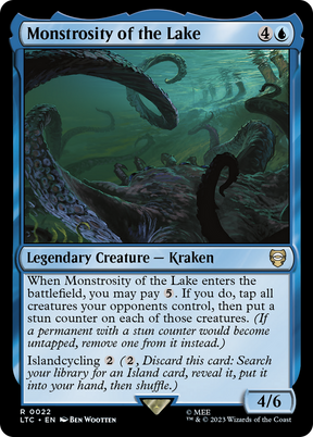 Magic: The Gathering - Monstrosity of the Lake - Tales of Middle-earth Commander