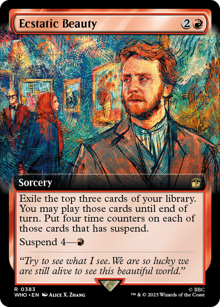 Magic: The Gathering - Ecstatic Beauty - Doctor Who