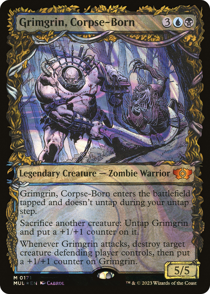 Magic: The Gathering - Grimgrin, Corpse-Born Foil - Multiverse Legends