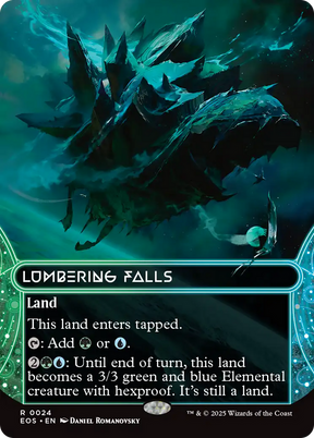 Magic: The Gathering - Lumbering Falls Foil - Edge of Eternities: Stellar Sights