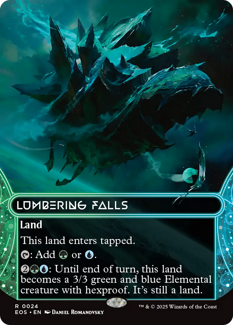 Magic: The Gathering - Lumbering Falls - Edge of Eternities: Stellar Sights