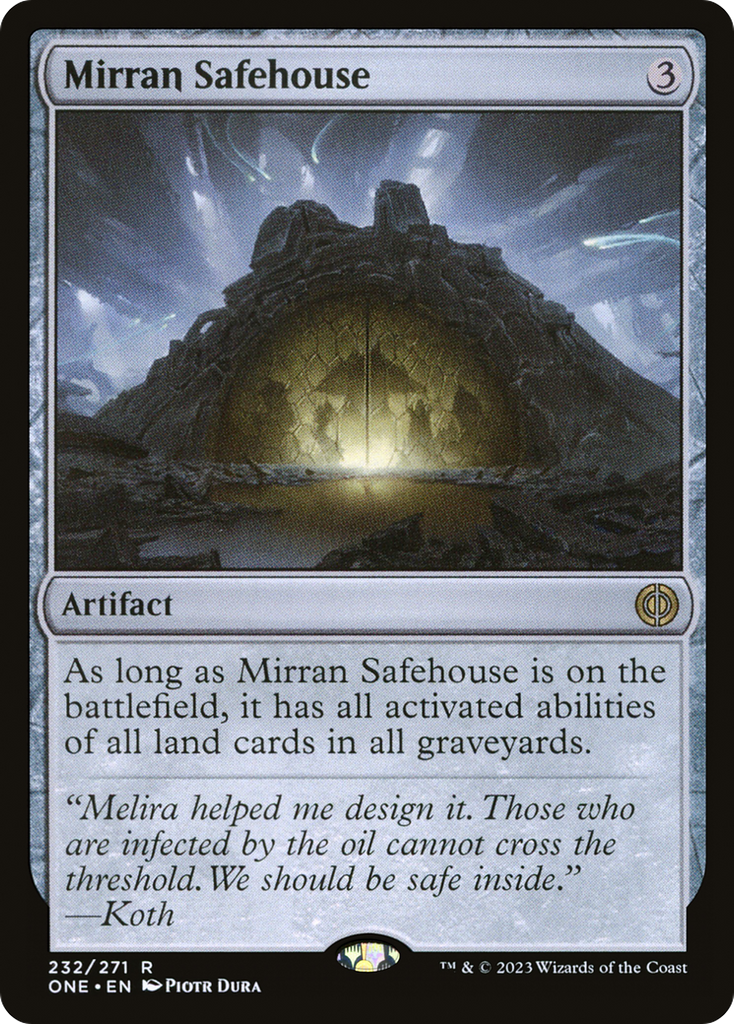 Magic: The Gathering - Mirran Safehouse - Phyrexia: All Will Be One