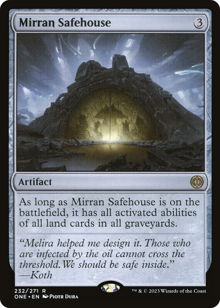 Magic: The Gathering - Mirran Safehouse Foil - Phyrexia: All Will Be One