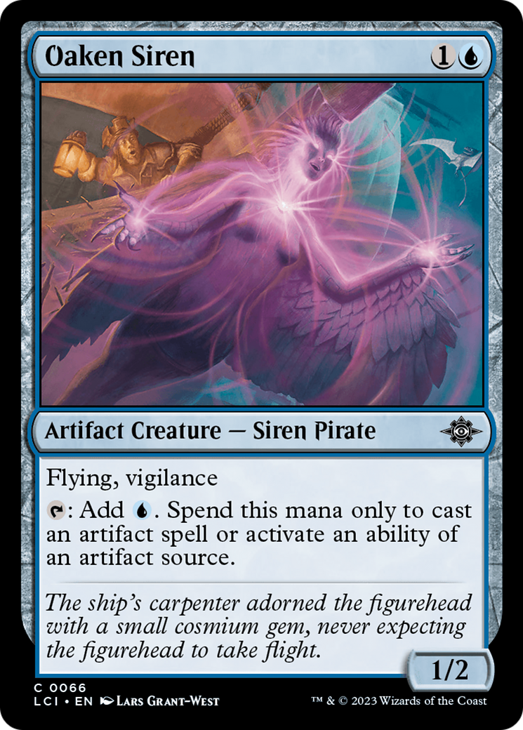 Magic: The Gathering - Oaken Siren Foil - The Lost Caverns of Ixalan