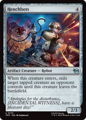 Magic: The Gathering - Henchbots - Teenage Mutant Ninja Turtles