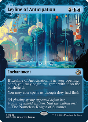 Magic: The Gathering - Leyline of Anticipation - Wilds of Eldraine: Enchanting Tales