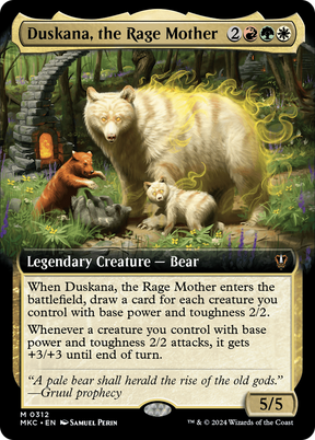 Magic: The Gathering - Duskana, the Rage Mother - Murders at Karlov Manor Commander