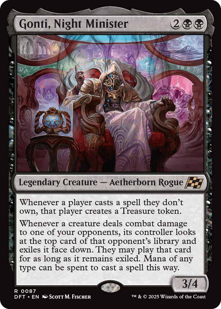 Magic: The Gathering - Gonti, Night Minister - Aetherdrift