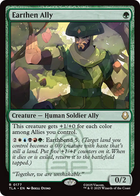 Magic: The Gathering - Earthen Ally - Avatar: The Last Airbender