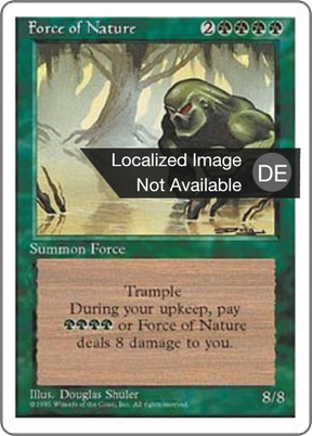 Magic: The Gathering - Naturgewalten - Fourth Edition