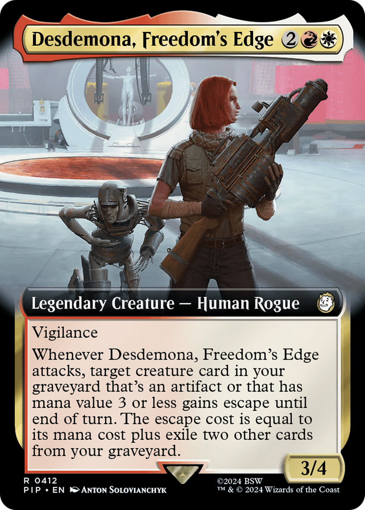 Magic: The Gathering - Desdemona, Freedom's Edge Foil - Fallout