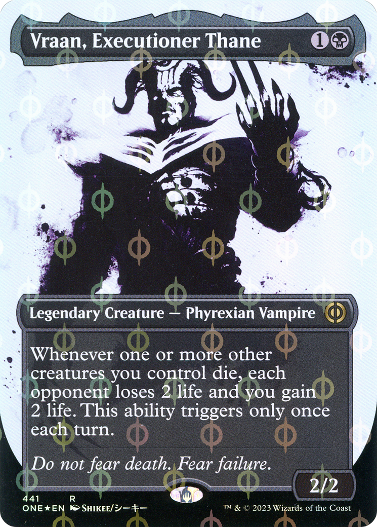 Magic: The Gathering - Vraan, Executioner Thane Foil - Phyrexia: All Will Be One