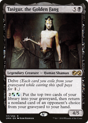 Magic: The Gathering - Tasigur, the Golden Fang Foil - Ultimate Masters
