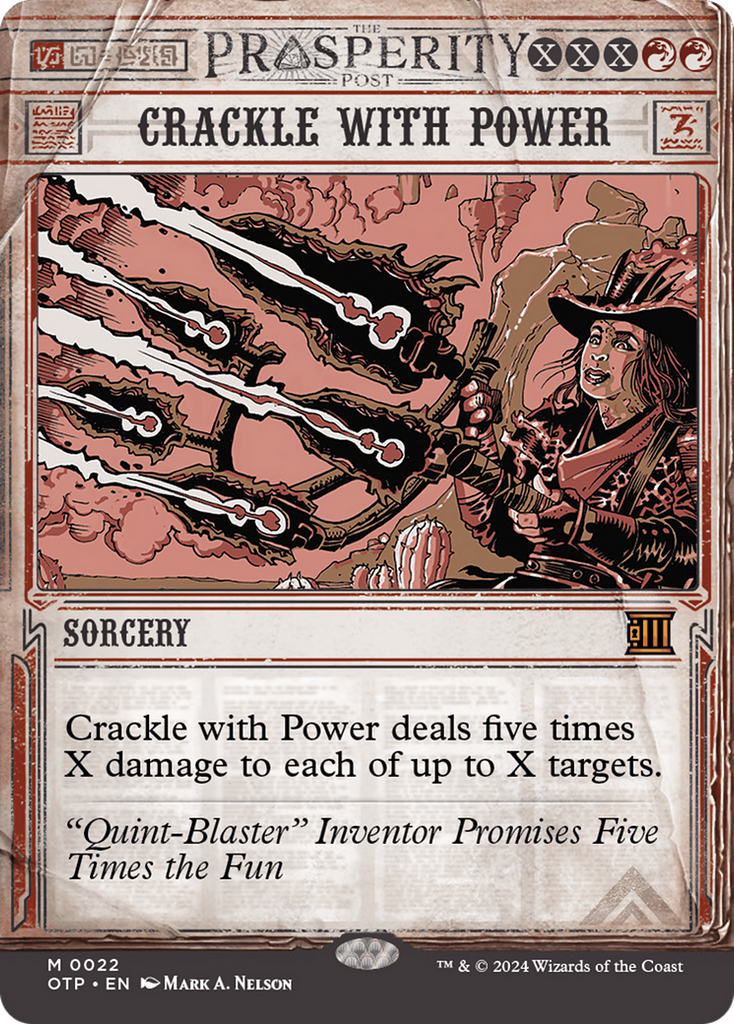 Magic: The Gathering - Crackle with Power - Breaking News