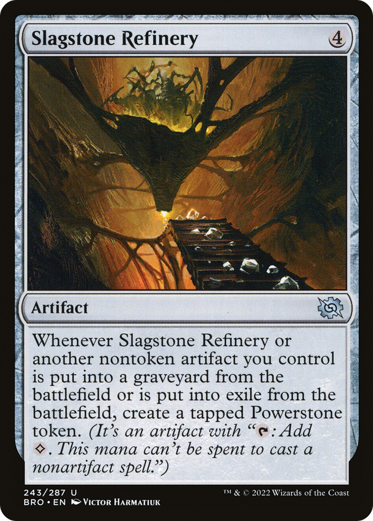 Magic: The Gathering - Slagstone Refinery - The Brothers' War