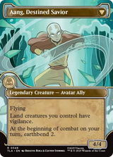 Magic: The Gathering - Aang, at the Crossroads // Aang, Destined Savior Foil - Avatar: The Last Airbender