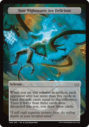 Magic: The Gathering - Your Nightmares Are Delicious - Duskmourn: House of Horror Commander