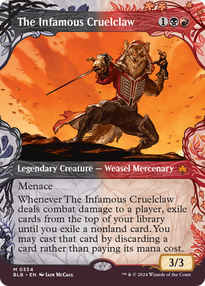 Magic: The Gathering - The Infamous Cruelclaw Foil - Bloomburrow