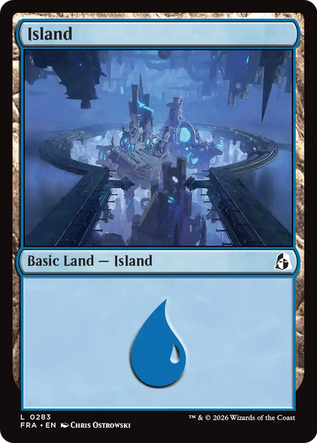 Magic: The Gathering - Island #283 - Reality Fracture