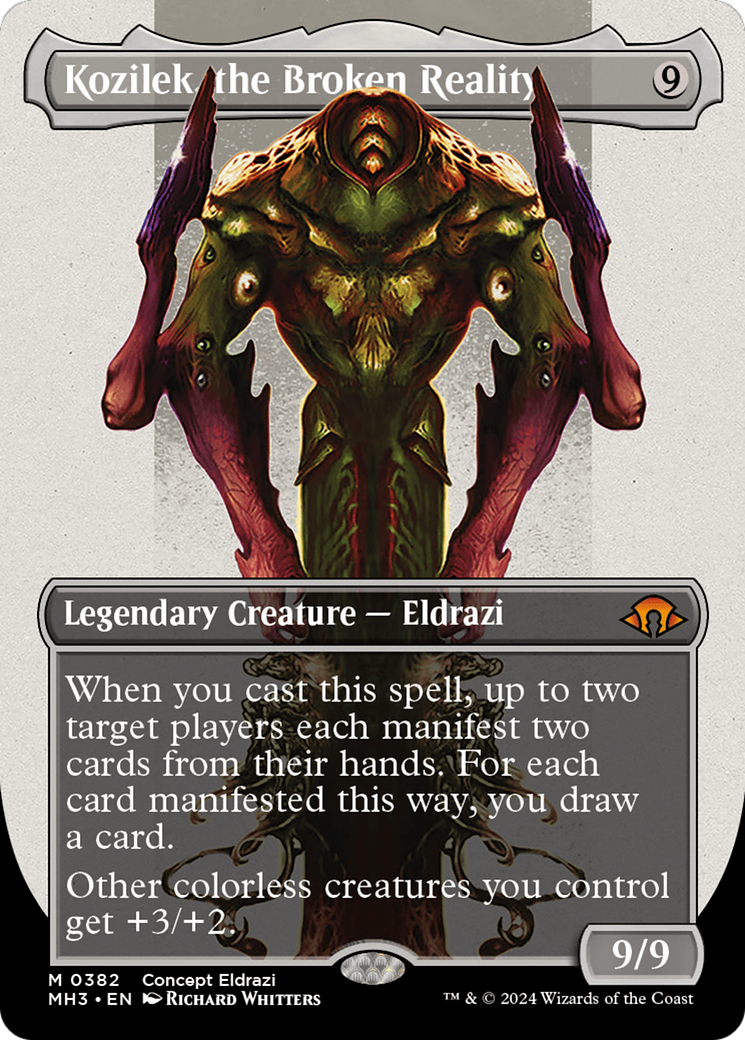 Magic: The Gathering - Kozilek, the Broken Reality Foil - Modern Horizons 3