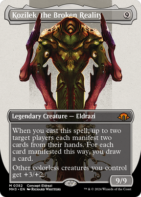 Magic: The Gathering - Kozilek, the Broken Reality Foil - Modern Horizons 3