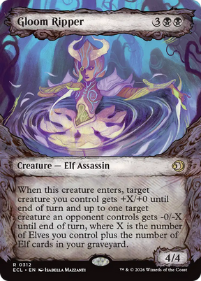 Magic: The Gathering - Gloom Ripper Foil - Lorwyn Eclipsed
