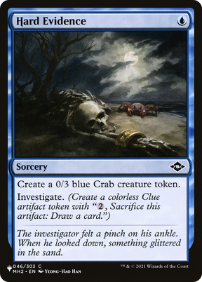 Magic: The Gathering - Hard Evidence - The List