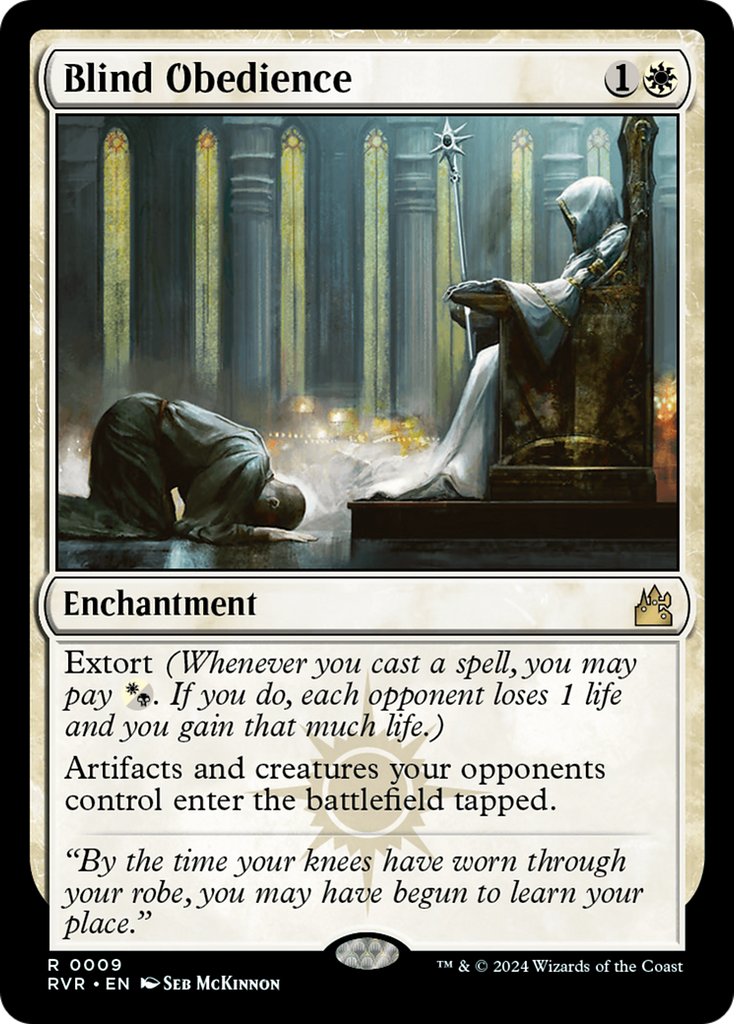 Magic: The Gathering - Blind Obedience - Ravnica Remastered