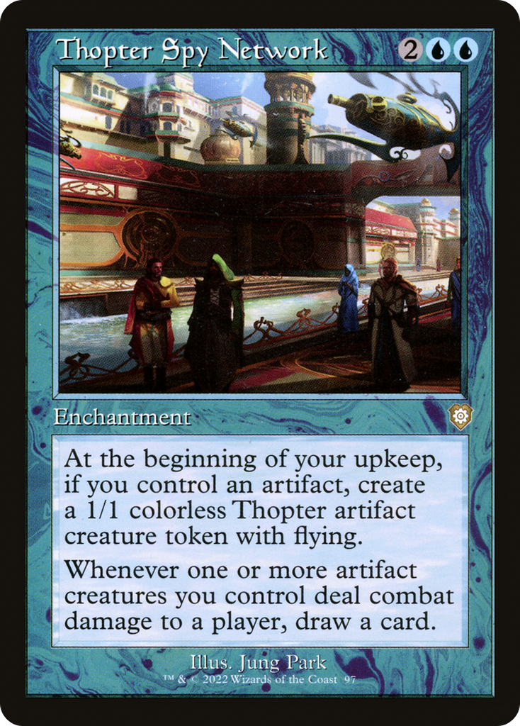 Magic: The Gathering - Thopter Spy Network - The Brothers' War Commander