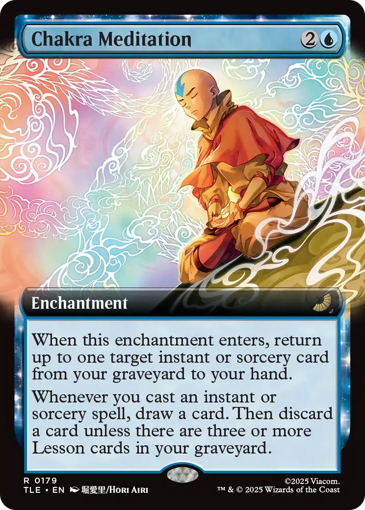 Magic: The Gathering - Chakra Meditation Foil - Avatar: The Last Airbender Eternal
